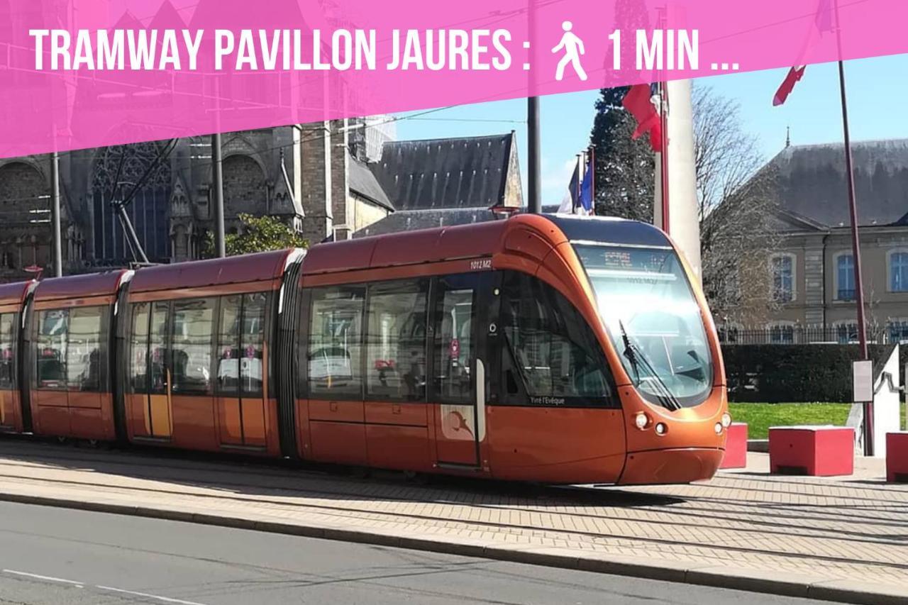 ルマンTramway 12 Jaures Cosy Proche Gareアパートメント エクステリア 写真